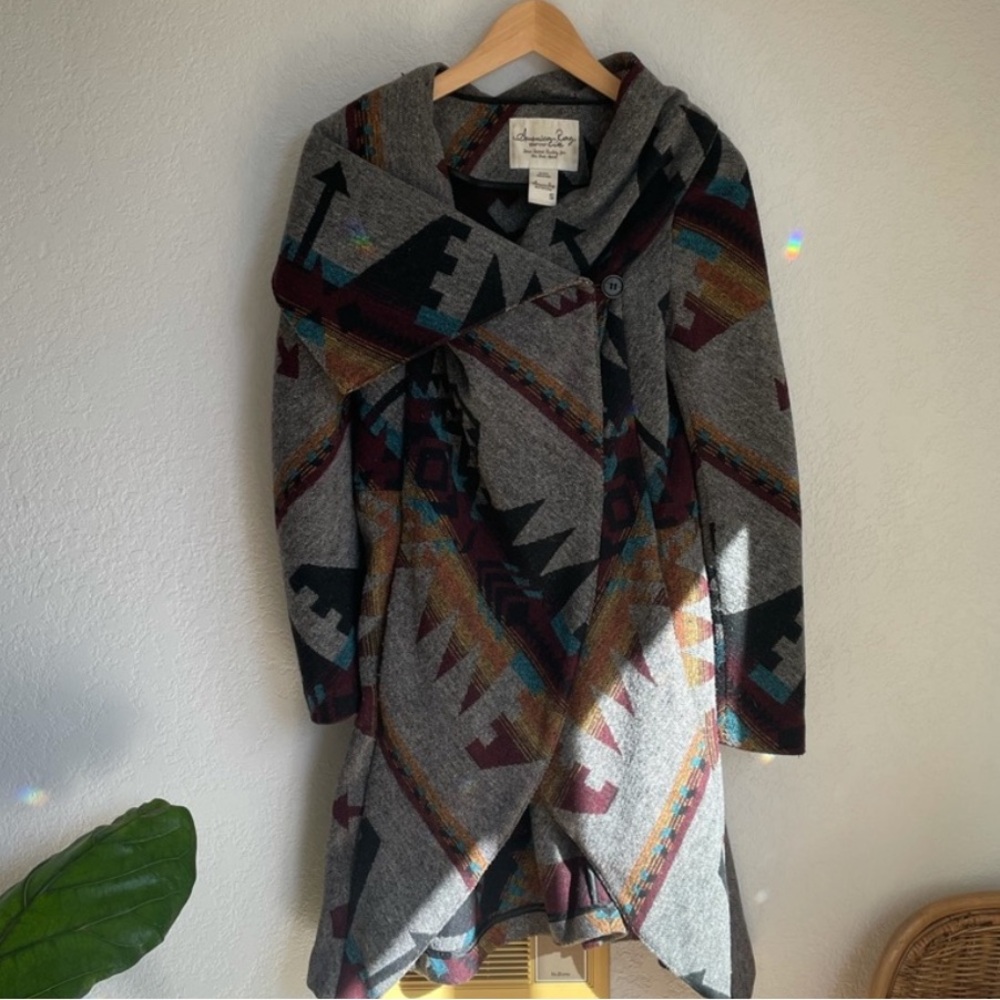 American Rag Aztec Print Coat